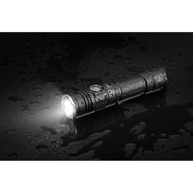 Taktinis žibintuvėis 1200Lm 10W IP44 Vayox