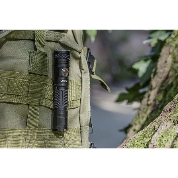 Taktinis žibintuvėis 1200Lm 10W IP44 Vayox