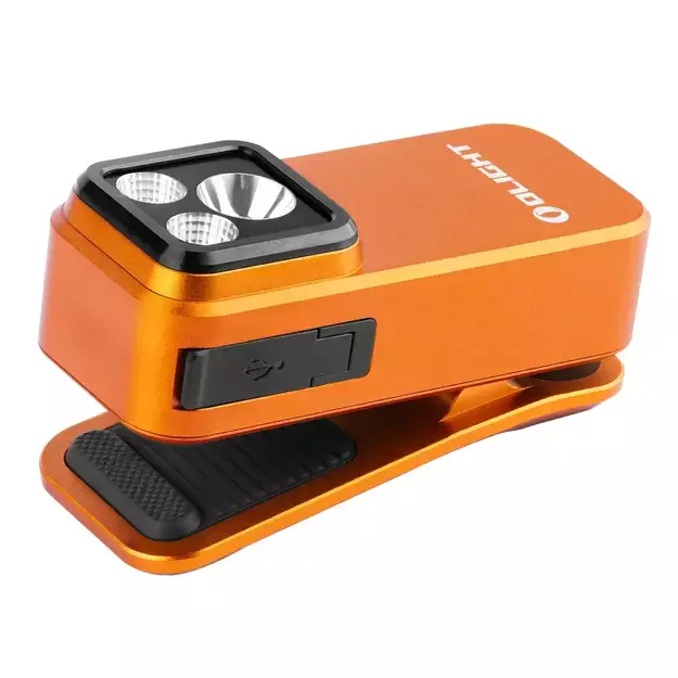 Olight Oclip Pro įkraunamas žibintuvėlis 500lm Oranžinis