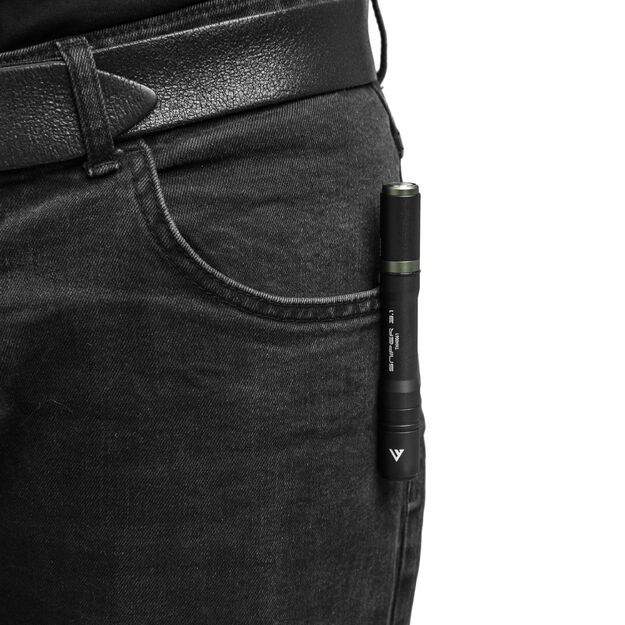 USB įkraunamas žibintuvėlis su fokuso funkcija Sniper 3.1