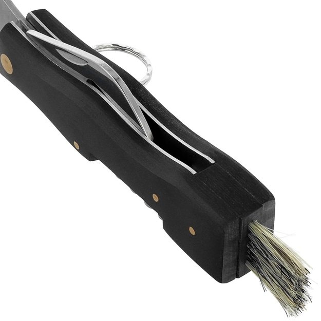 Martinez Albainox Setera daugiafunkcinis peilis grybavimui, maderos mediena, atlasinis 3Cr13Mov (10592)