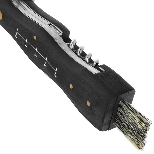 Martinez Albainox Setera daugiafunkcinis peilis grybavimui, maderos mediena, atlasinis 3Cr13Mov (10592)