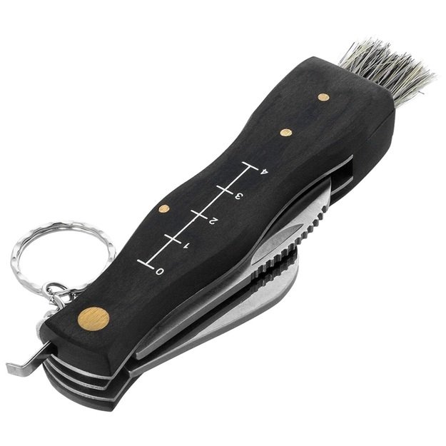 Martinez Albainox Setera daugiafunkcinis peilis grybavimui, maderos mediena, atlasinis 3Cr13Mov (10592)