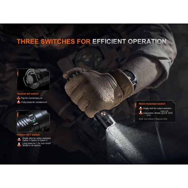 Fenix ​​PD36R ACE LED žibintuvėlis