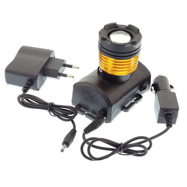 Galvos žibintas T6 XML