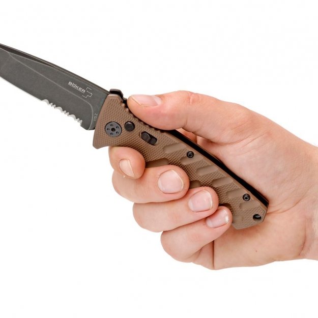 Boker Plus Strike Coyote Tanto folding knife 01BO425