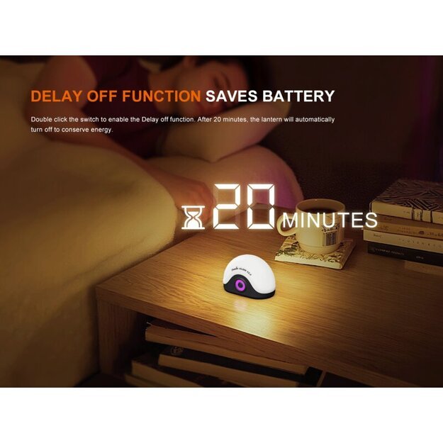 Fenix ​​CL20R V2.0 LED stovyklavimo žibintas Juodas