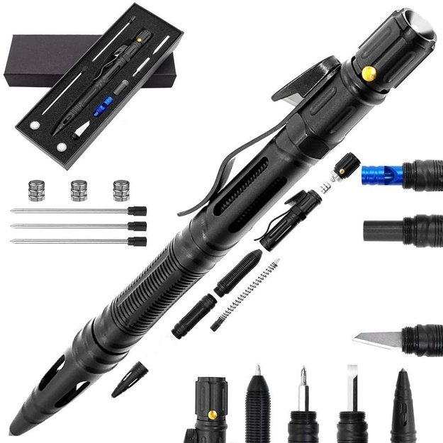 Kubotan taktinis rašiklis KB-008