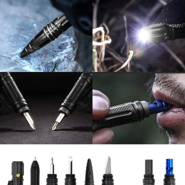 Kubotan taktinis rašiklis KB-008