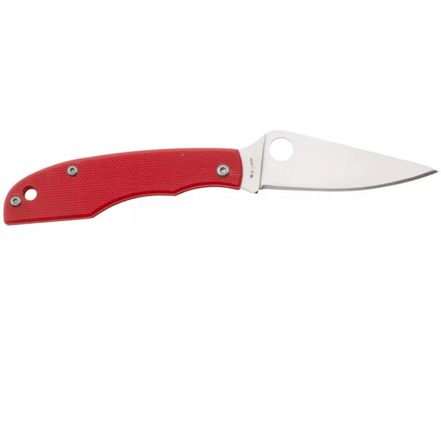 Складной нож Spyderco Grasshopper G10 Satin 12C27 Red C138GRDP