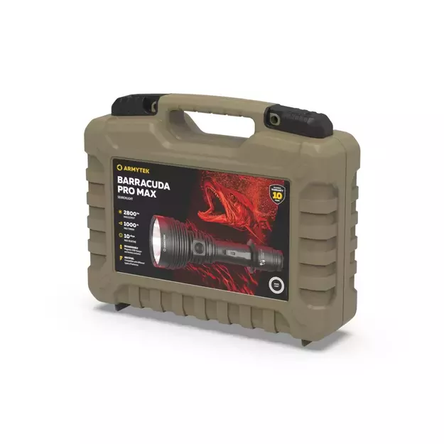 Фонарь Armytek Barracuda Pro Max 2800лм USB PCB F10501PC