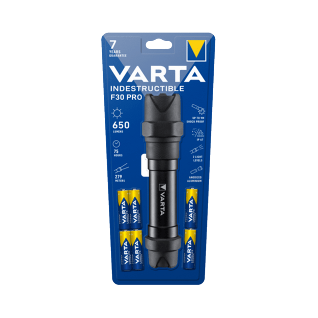 Varta INDESTRUCTIBLE F30 PRO 18714 žibintuvėlis