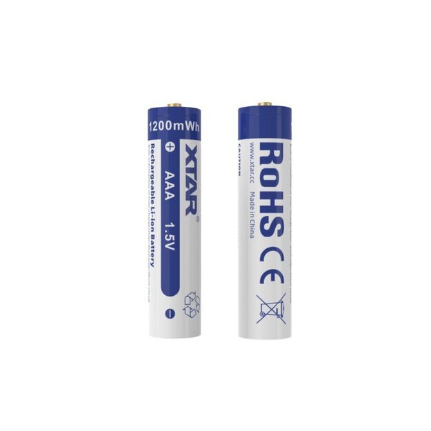 Xtar R03 / AAA 1.5V Li-ion rechargeable battery with protection 680mAh 4pcs with box