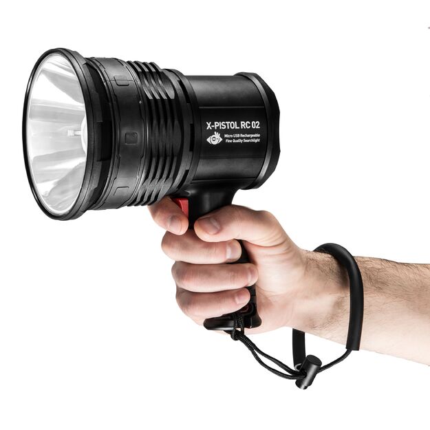 Mactronic įkraunamas 600lm prožektorius su rankena X-Pistol RC 02