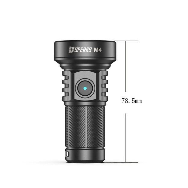 SPERAS M4 Mini Flashlight 1320lm 652m