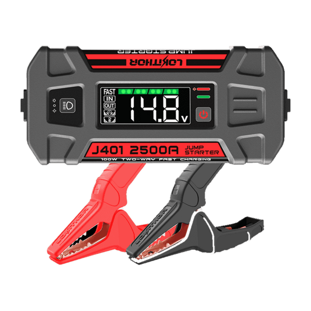 Lokithor J401 Car Jump Starter / Power Bank 2500A 12V 74Wh