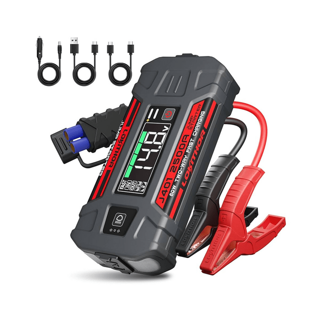 Lokithor J401 Car Jump Starter / Power Bank 2500A 12V 74Wh