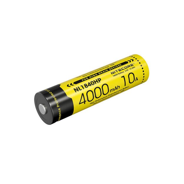 Литий-ионный аккумулятор Nitecore 18650, 4000 мАч NL1840HP