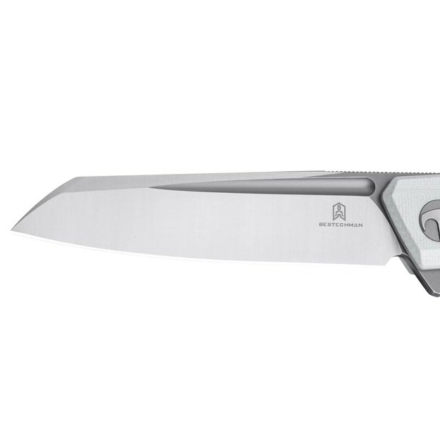 Bestech Dundee Sheepfoot sulenkiams peilis Satin PVD G10 White (BMK09C)