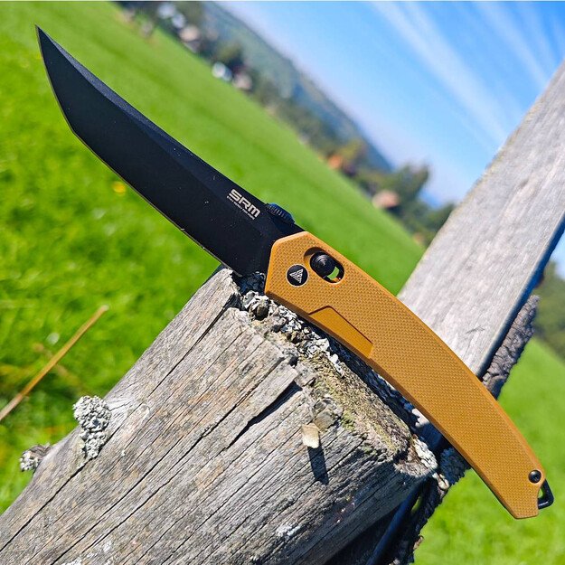 SRM 9211-GW sulenkiamas peilis