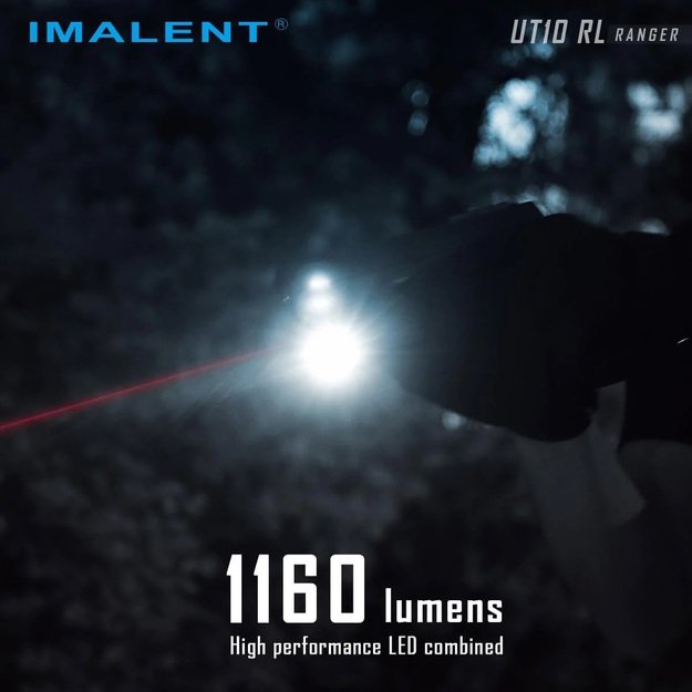 Imalent UT10RL žibintuvėlis 1160 lm.