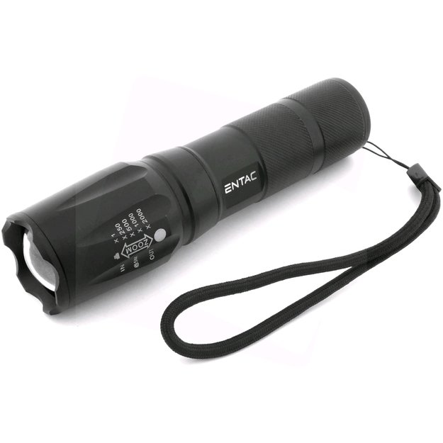 Алюминиевый фонарик 5W USB 500лм Zoom