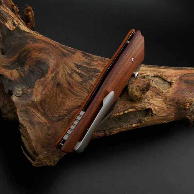 Artisan Cutlery Ahab Wood sulenkiamas peilis 1851P-WD