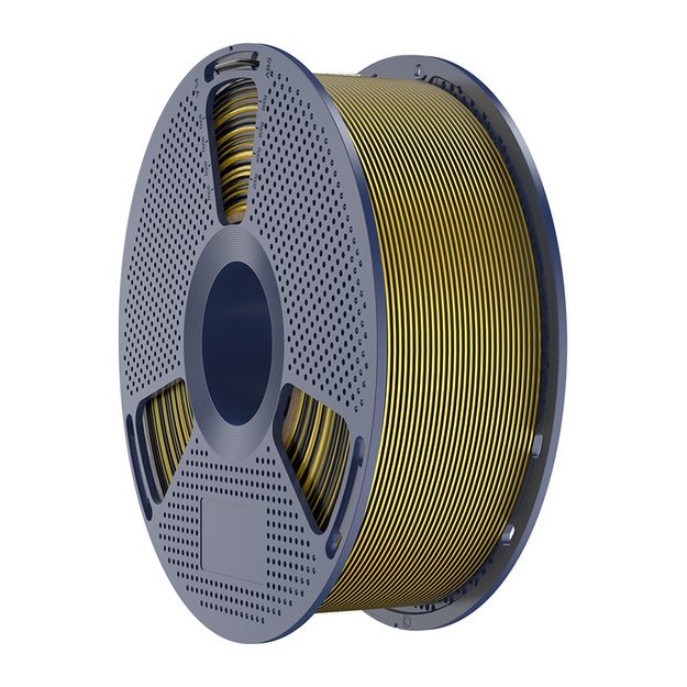 Sunlu PLA+ Silk Dual Color Filament (Black and Gold)