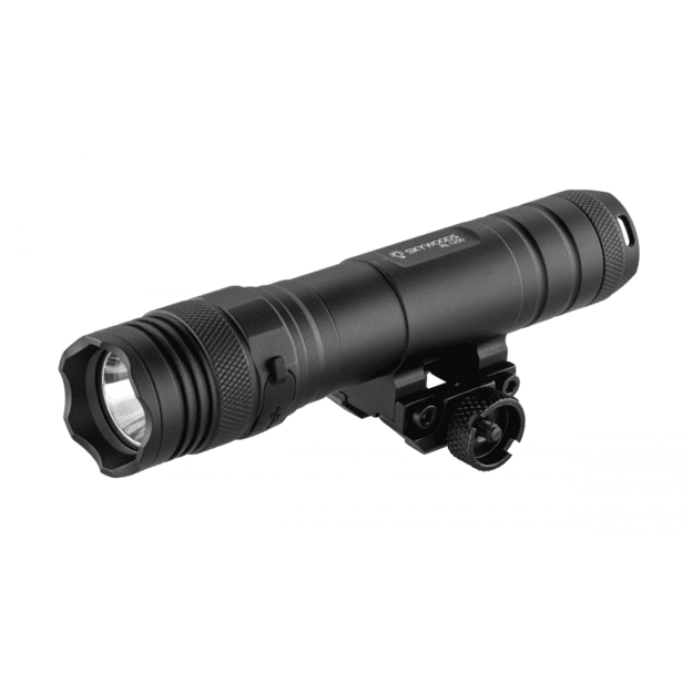 Skywoods RL1250 taktinis žibintuvėlis su „Picatinny“ laikikliu, 1250 lm
