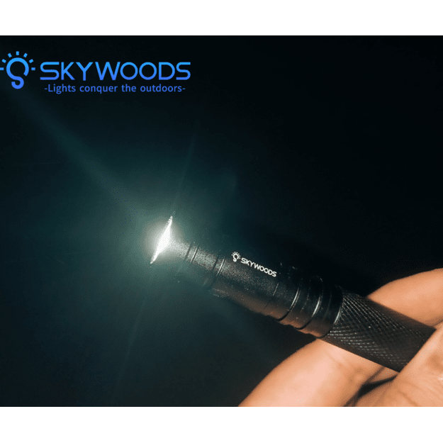Skywoods Fix P3 fokusuojamas tušinuko tipo žibintuvėlis, 270 lm