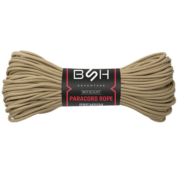 Верёвка премиум-класса BSH ADVENTURE BR-006C 30м Sand