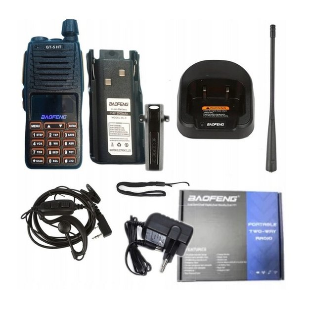 Baofeng GT-5 HT 5W 315 radijo stotelė, 1vnt