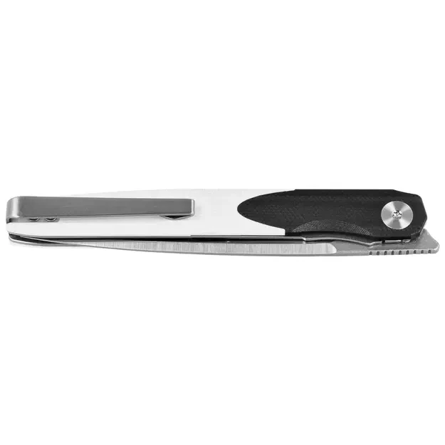Bestechman Lanza G10 Sulenkiamas peilis White/Black BMK14A