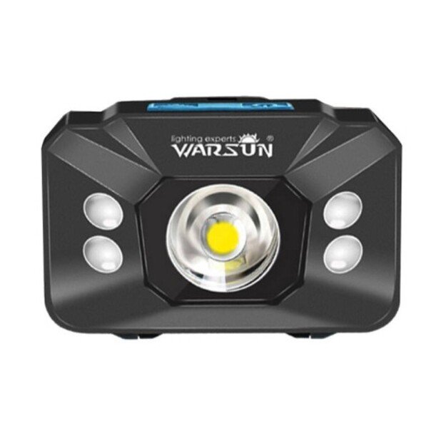 Налобный фонарь Warsun W07B, 500 лм, 800 мАч, Micro-USB