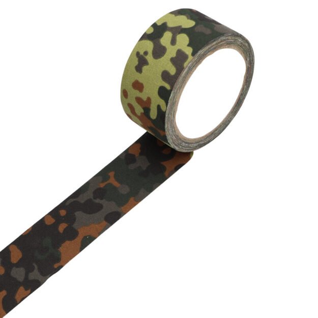 Маскировочная лента „Flecktarn“ 5 см x 10 м – хлопок