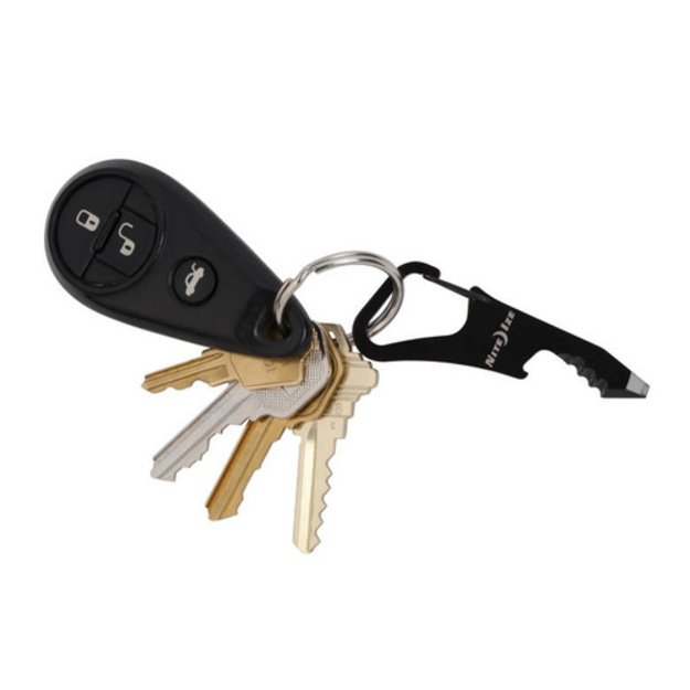Nite Ize – Карабин для набора инструментов DoohicKey ClipKey – Сталь – Черный – KMTCK-01-R3