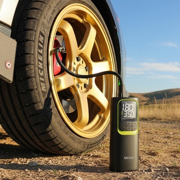 Įkraunama pompa su išorinės baterijos funkcija 8000mAh, VAYOX VA0410