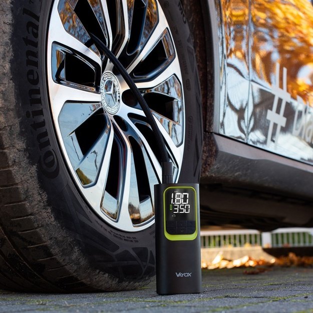 Įkraunama pompa su išorinės baterijos funkcija 8000mAh, VAYOX VA0410