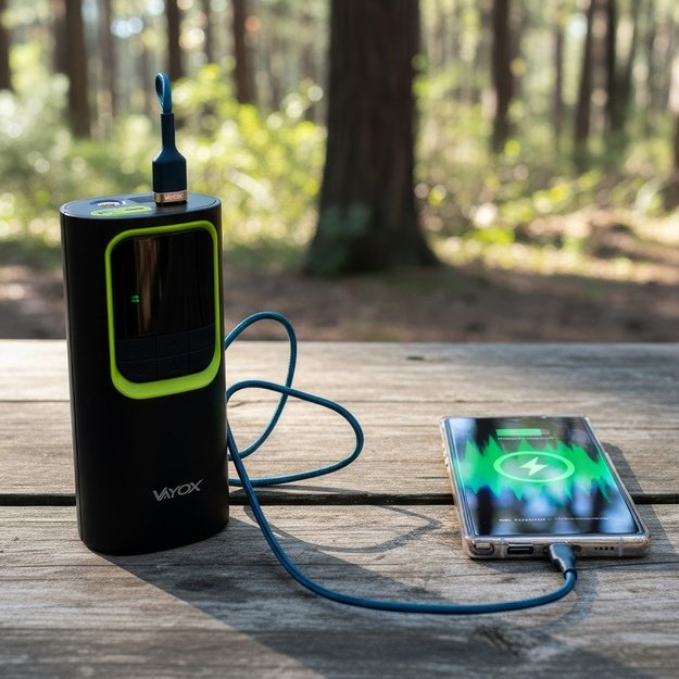 Įkraunama pompa su išorinės baterijos funkcija 8000mAh, VAYOX VA0410