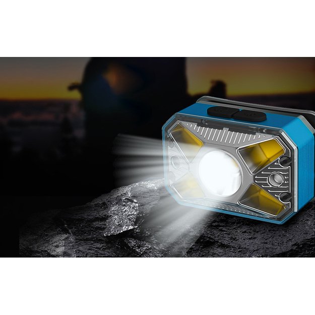 Supfire HL73 žibintuvėlis ant galvos