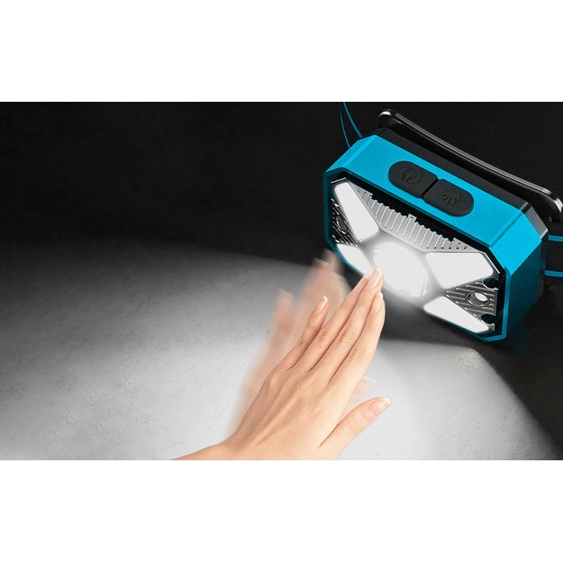 Supfire HL73 žibintuvėlis ant galvos