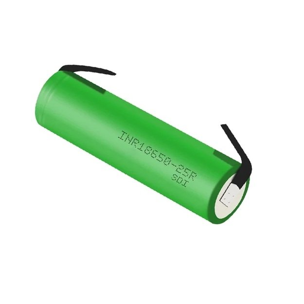 Samsung INR 18650 25R lituojamas akumuliatorius 3.6V 2500mAh 20A