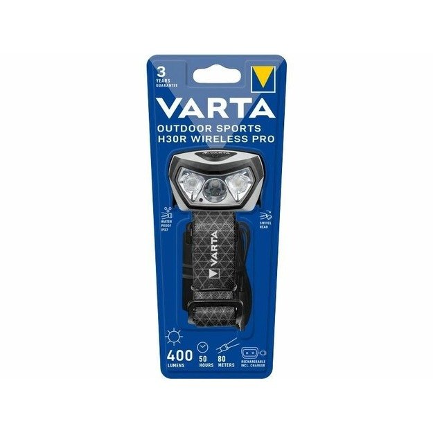 Varta H30R Wireless PRO žibintuvėlis 18650