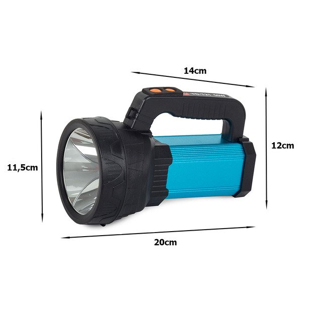 Prožektorius CREE XML-L2 SMD su POWER BANK funkcija