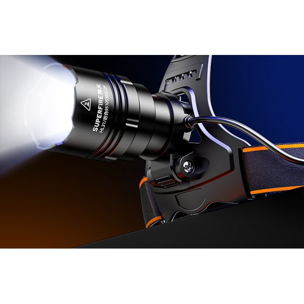 Superfire HL31 žibintuvėlis, Type-C