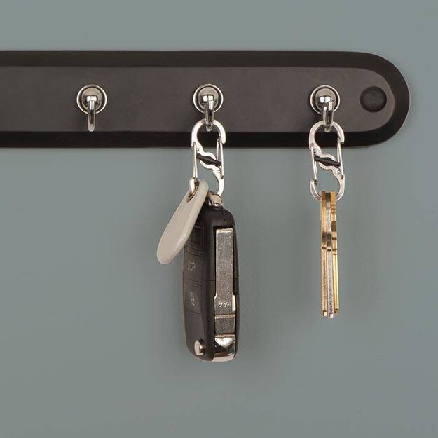 Nite Ize S-Biner MicroLock karabinų komplektas LSBM-01-2R3