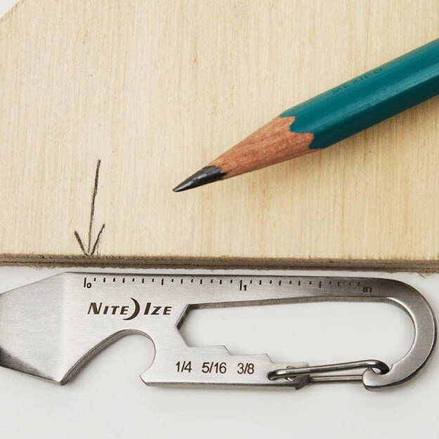 Многофункциональный инструмент Nite Ize DoohicKey BLACK - KMT-01-R3