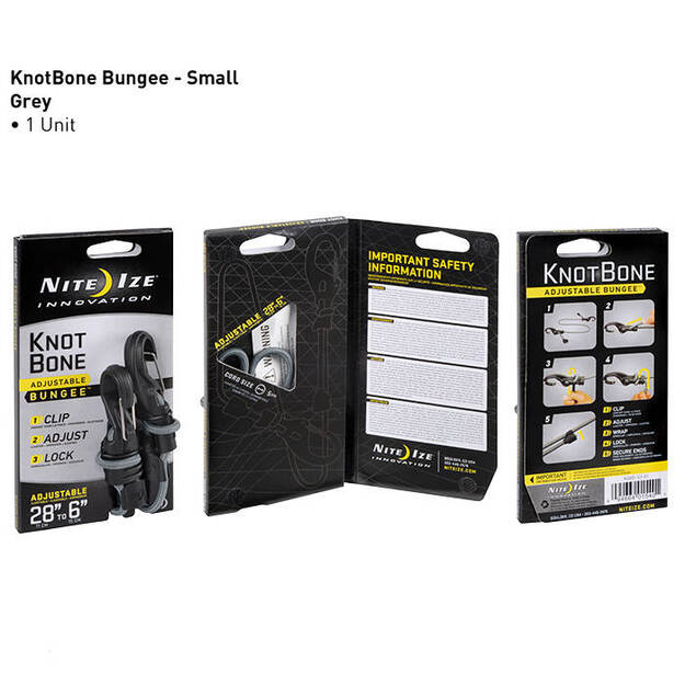 Nite Ize Knotbone Bungee #9 adjustable straps KBB9-03-01