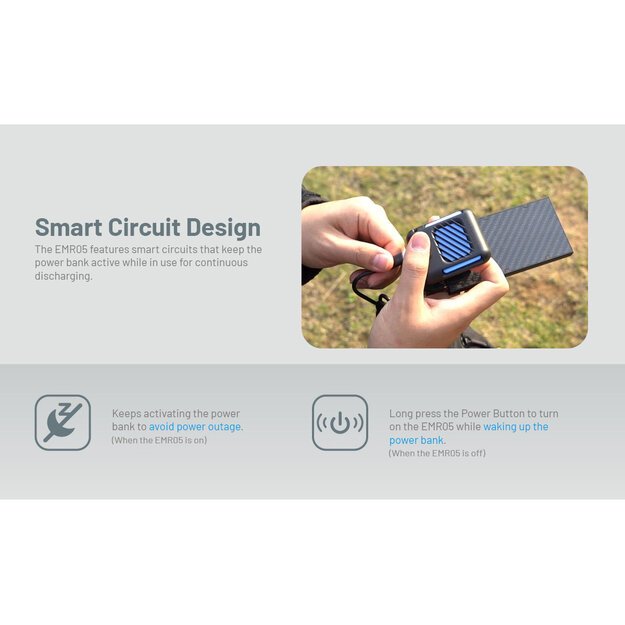 Nitecore EMR05 uodus atbaidanti priemonė