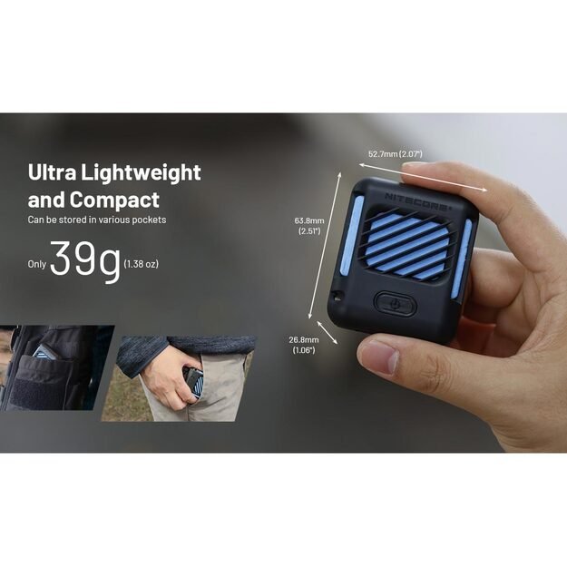 Nitecore EMR05 uodus atbaidanti priemonė